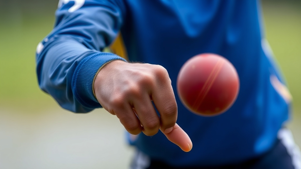 Spin Bowling Approaches Demand Precise Finger Position and Consistent Wrist Rotation