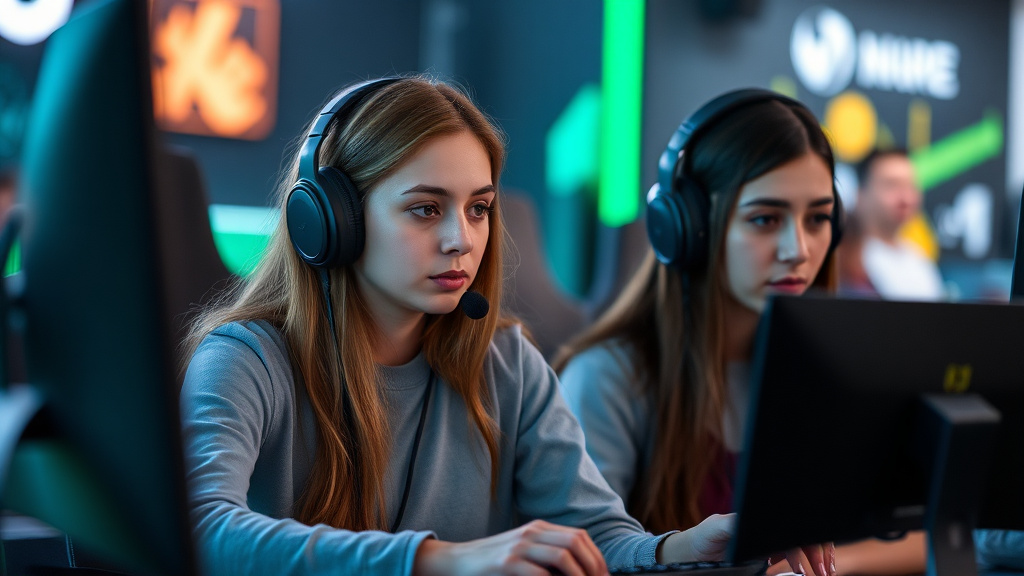 Women in Gaming Community Shatters Obstacles in Male-Dominated Professional Gaming